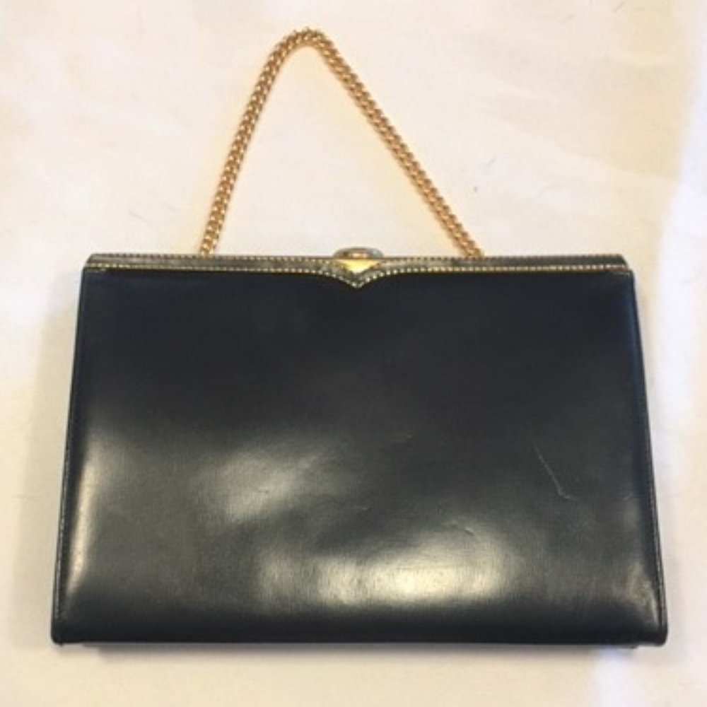 COBLENTZ  Leather Evening Clutch Bag